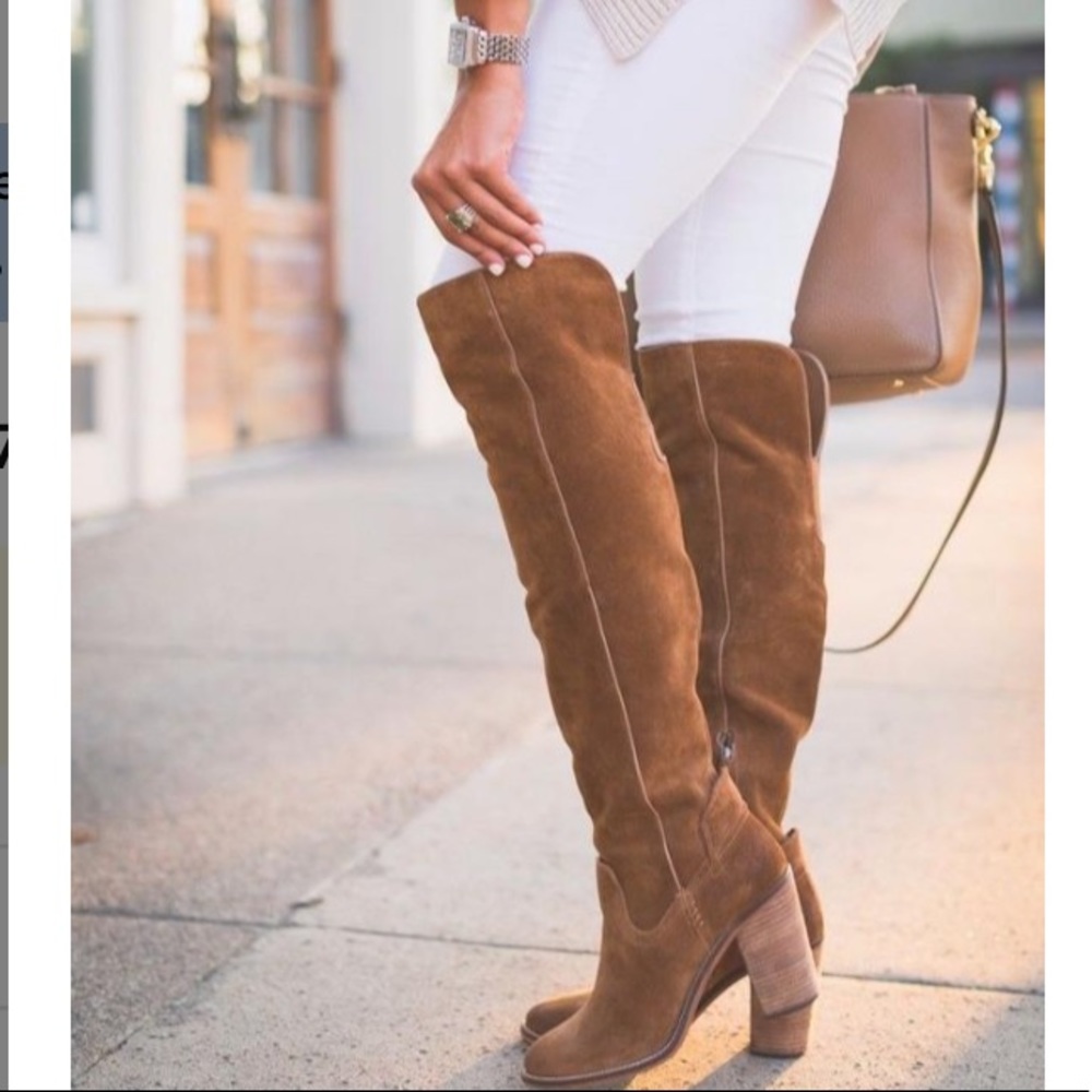 Vince Camuto Melaya Suade Over the Knee Boots